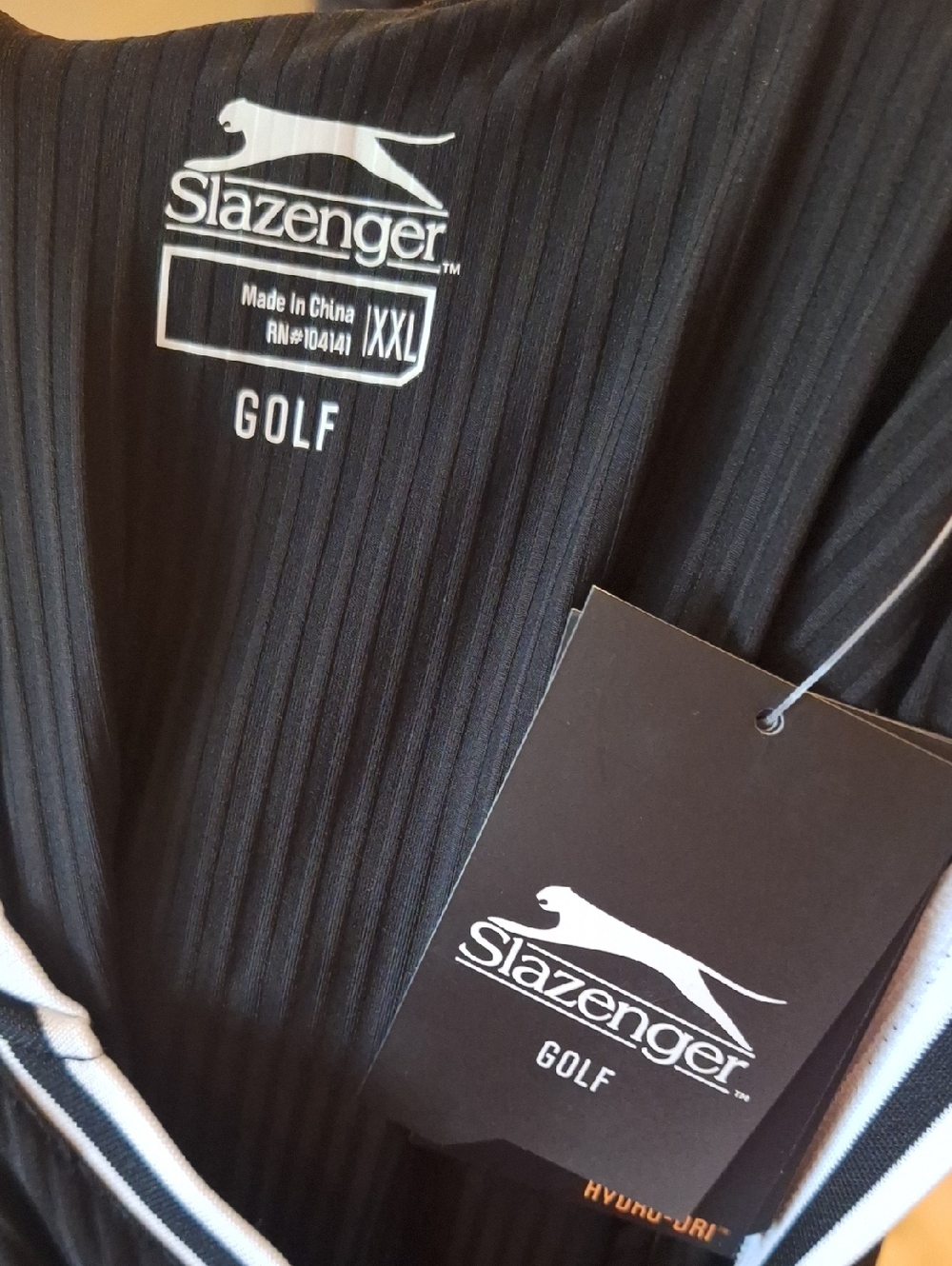 NWT Slazenger Black and White Golf Polo Dress Plus Size XXL - Picture 3 of 14